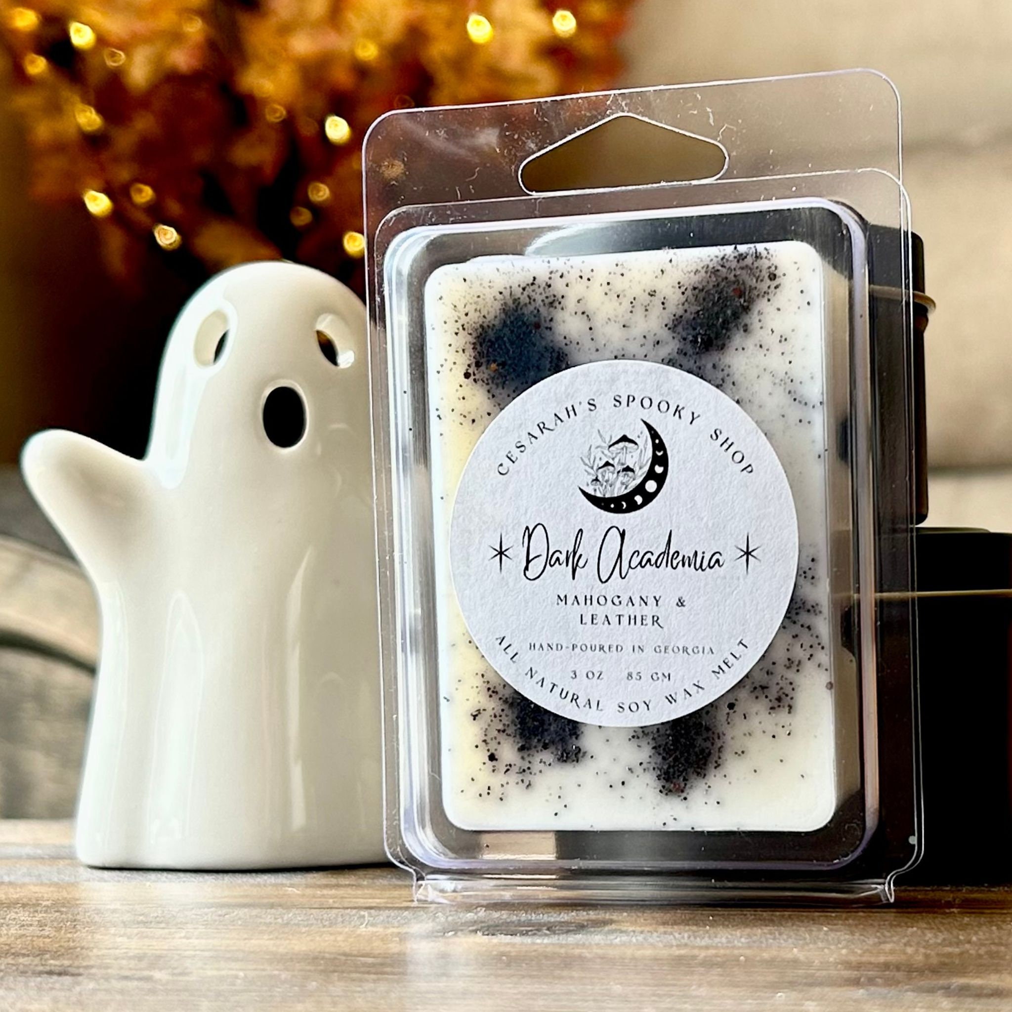 Ghostly Vanilla Soy Wax Melts Gothic Wax Melts, Ghost, Ghosts, Witchy,  Spooky, Halloween, Soy, Eco, Sustainable, Dark Academia, Witchcore 