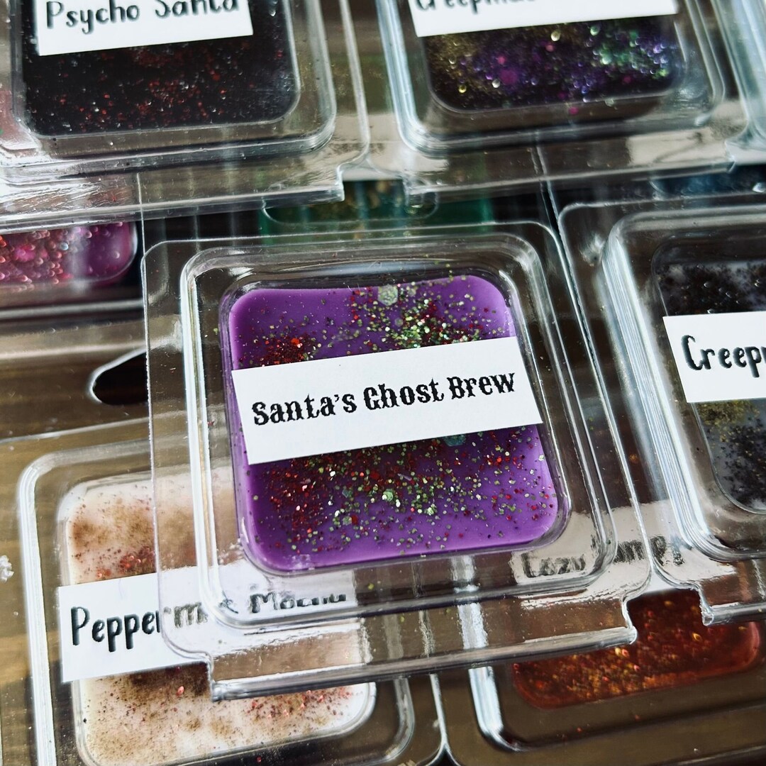 Spooky Christmas Wax Melt Samples, Halloween Wax Melts, Spooky Wax