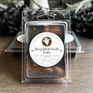 Scary Snickerdoodle Wax Melts | Snickerdoodle Cookies | Halloween Wax Melts | Spooky Wax Melts | Fall Wax Melts | Halloween | Spooky Gifts