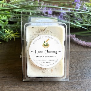 Home Cleansing Wax Melts, Lemon & Coriander, Witchy Wax Melts, Wax Melts, Intention Wax Melts, Witch Wax Melts, Witchy Gifts, Aromatherapy