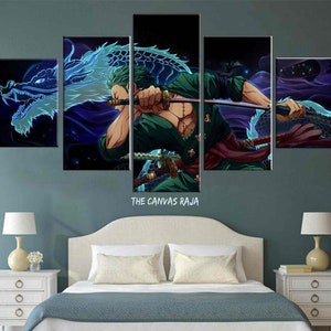 5 Panel Anime Manga Poster Wall Art Print Decor Painting Gifts for her him