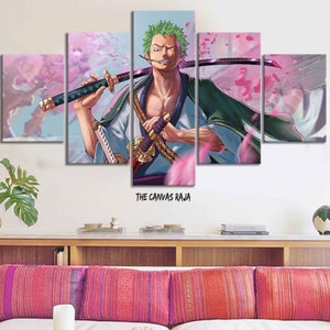 Anime Manga Poster  Zorro Wall Art Canvas Print Gifts For Him, Her