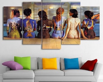 Rock Music Back Catalogue  Music Poster Wall Art  Album Canvas Musician Gift
