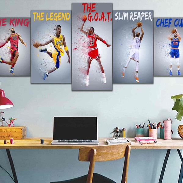 Basketball Wall Art Etsy
