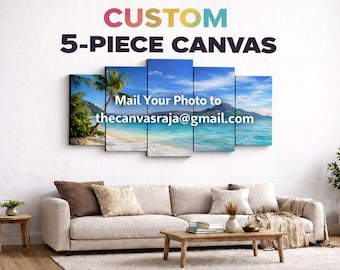 Custom 5 Piece Canvas Wall Art