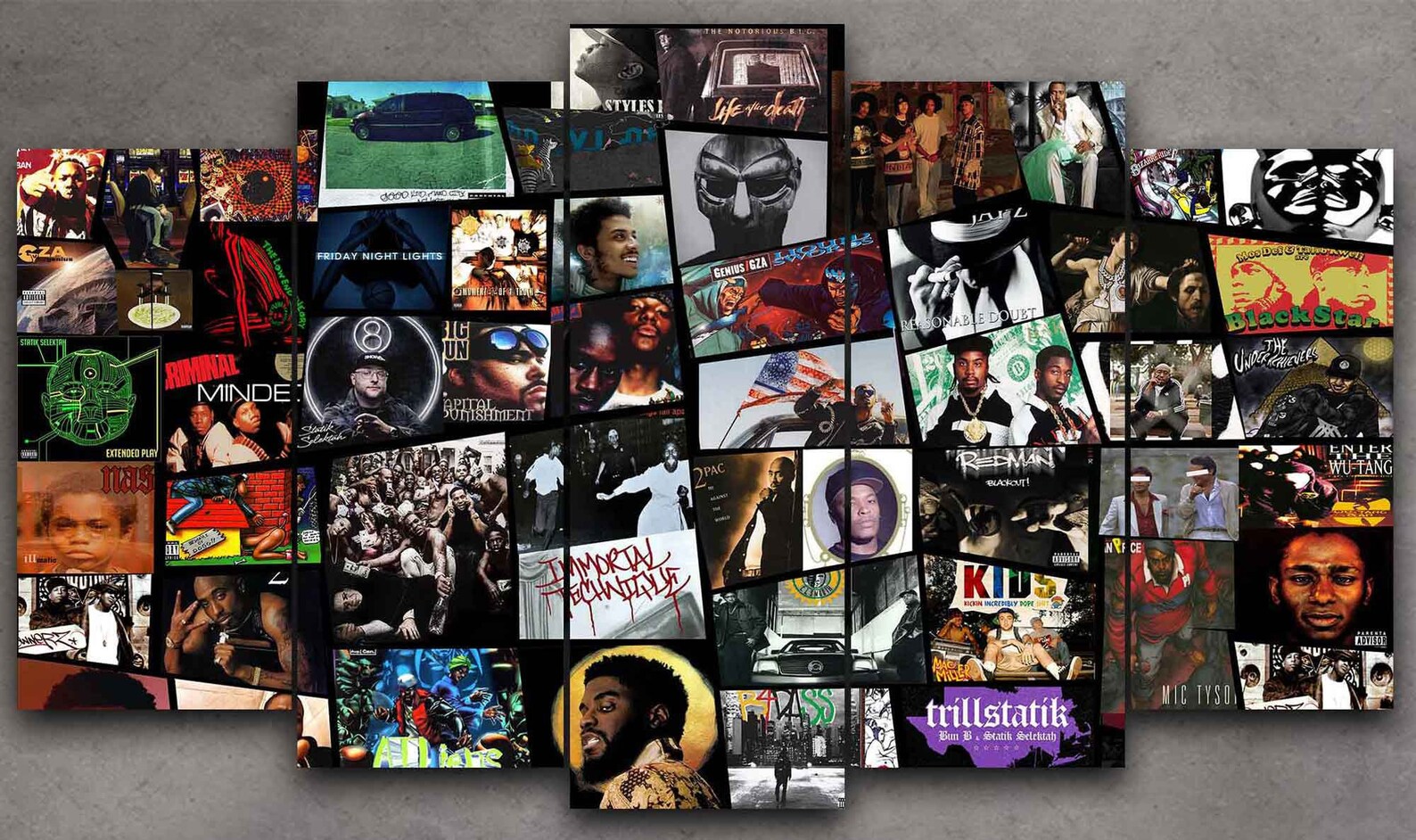 90s Hip Hop Legends Rustic Wall Art Decor Black Artist Album Etsy