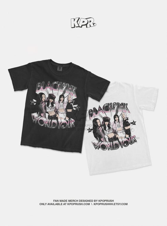 Black Pink T Shirt, Blackpink World Tour 2025 T-shirt, Jisoo