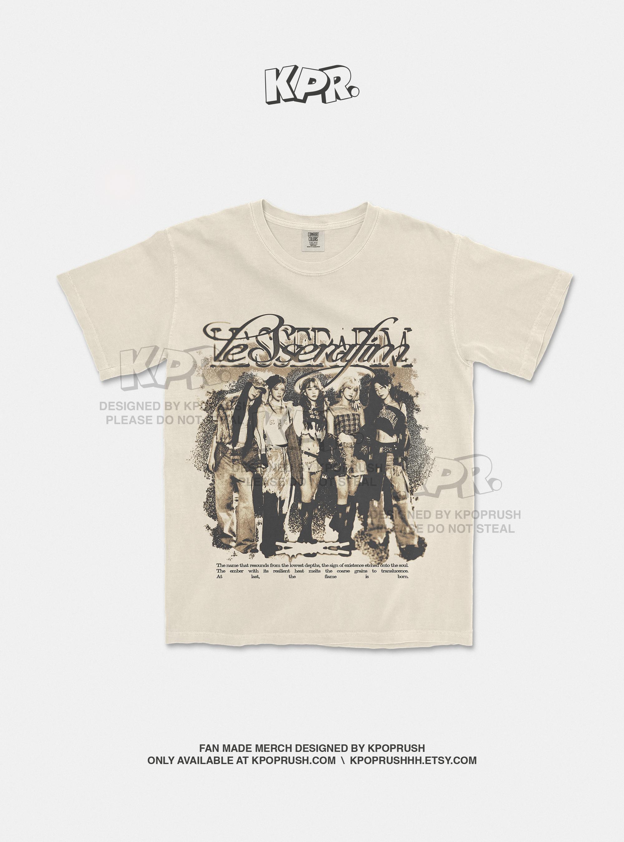 Le sserafim shirt - Etsy 日本 Le sserafim shirt - Etsy 日本