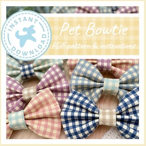 Pet Bowtie PDF Pattern and Instructions