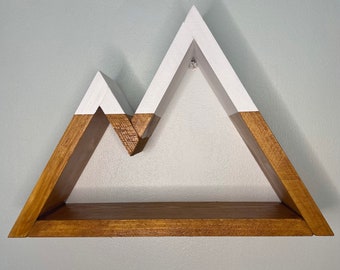 Mountain Shelf,Shelf, Mountain shelf for Wall, Wall Shelf, Wall mount, Mountain decor, Minimalist shelf