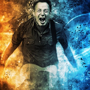 Bruce Springsteen Fine Art Digital Print