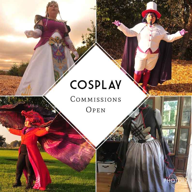 Custom Cosplay Commissions please Read Description Etsy UK
