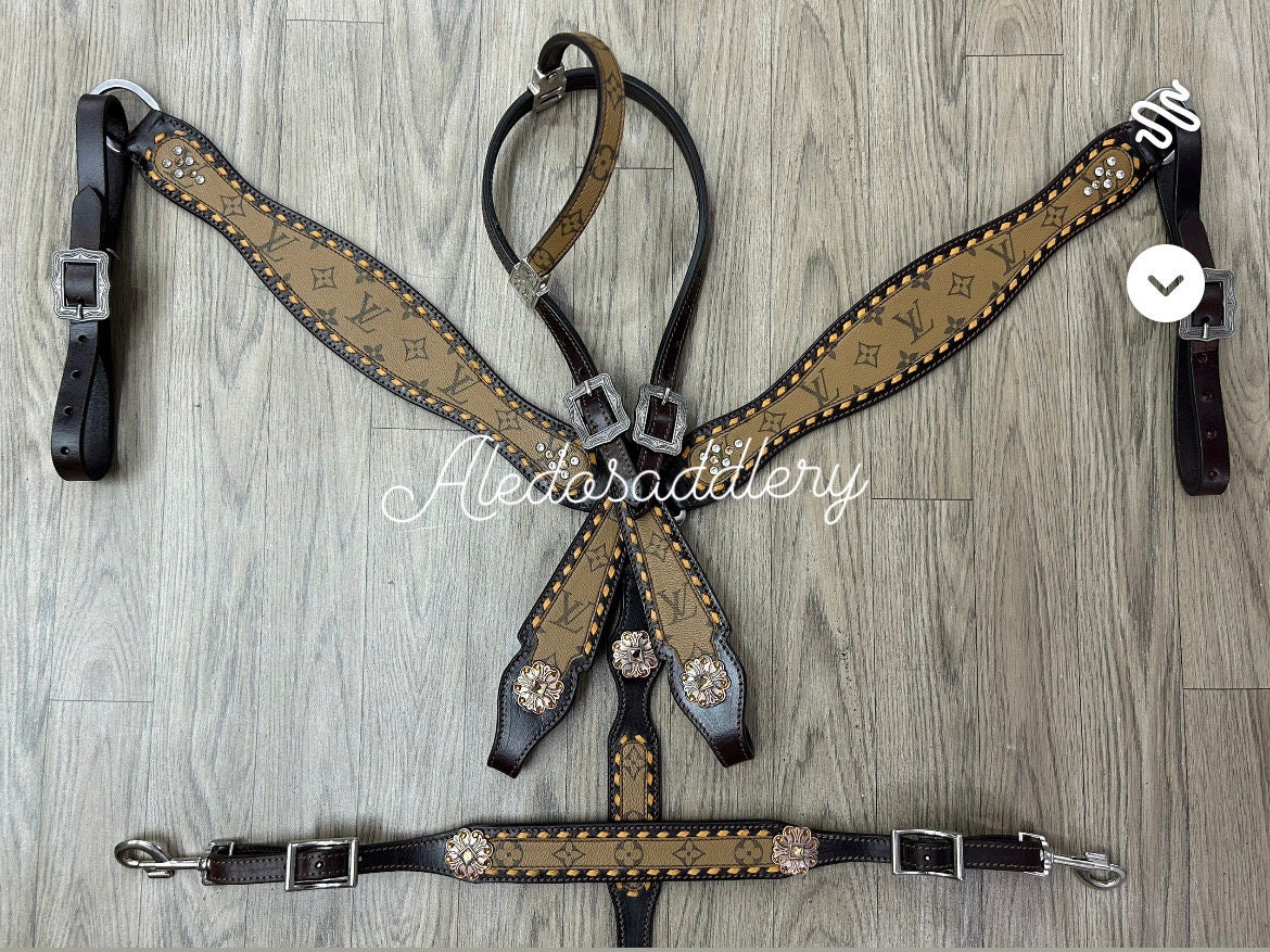 Western Black Bling Tack Set by Aledosaddlery 