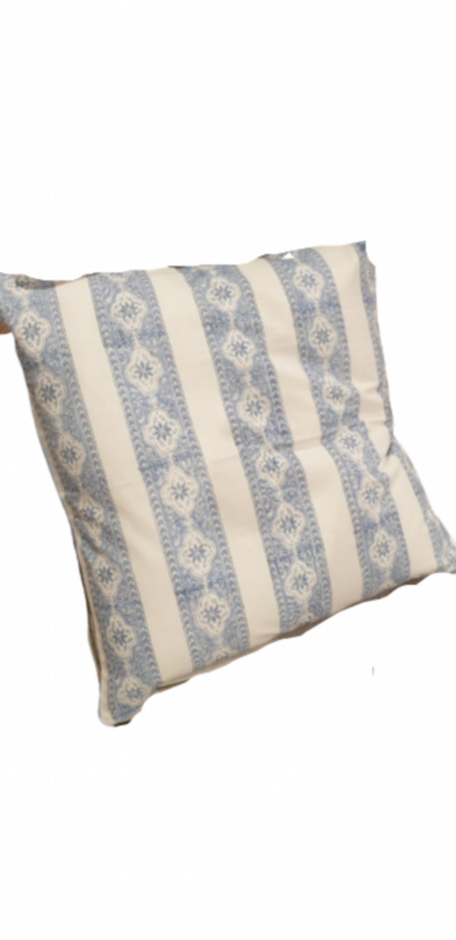 Organic Cotton Printed Cushion Covers 24 inch x 24 Etsy