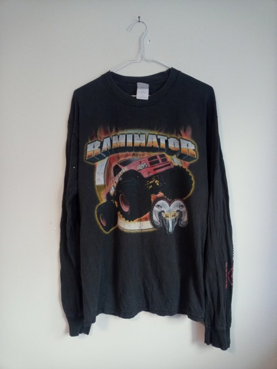 Vintage dodge raminator monster truck Long sleeve