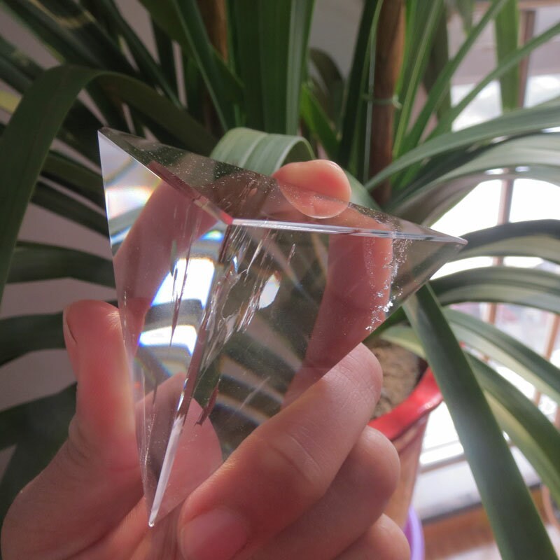 Tétraèdre en Cristal Quartz Naturel