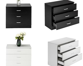3 Drawer Dresser Etsy