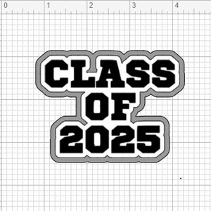 Class of 2025 Custom Cutout for Homecoming Mum, Senior Homecoming Mum, Supplies for Homecoming Mum, Senior Mum Bundle, Homecoming Trinket