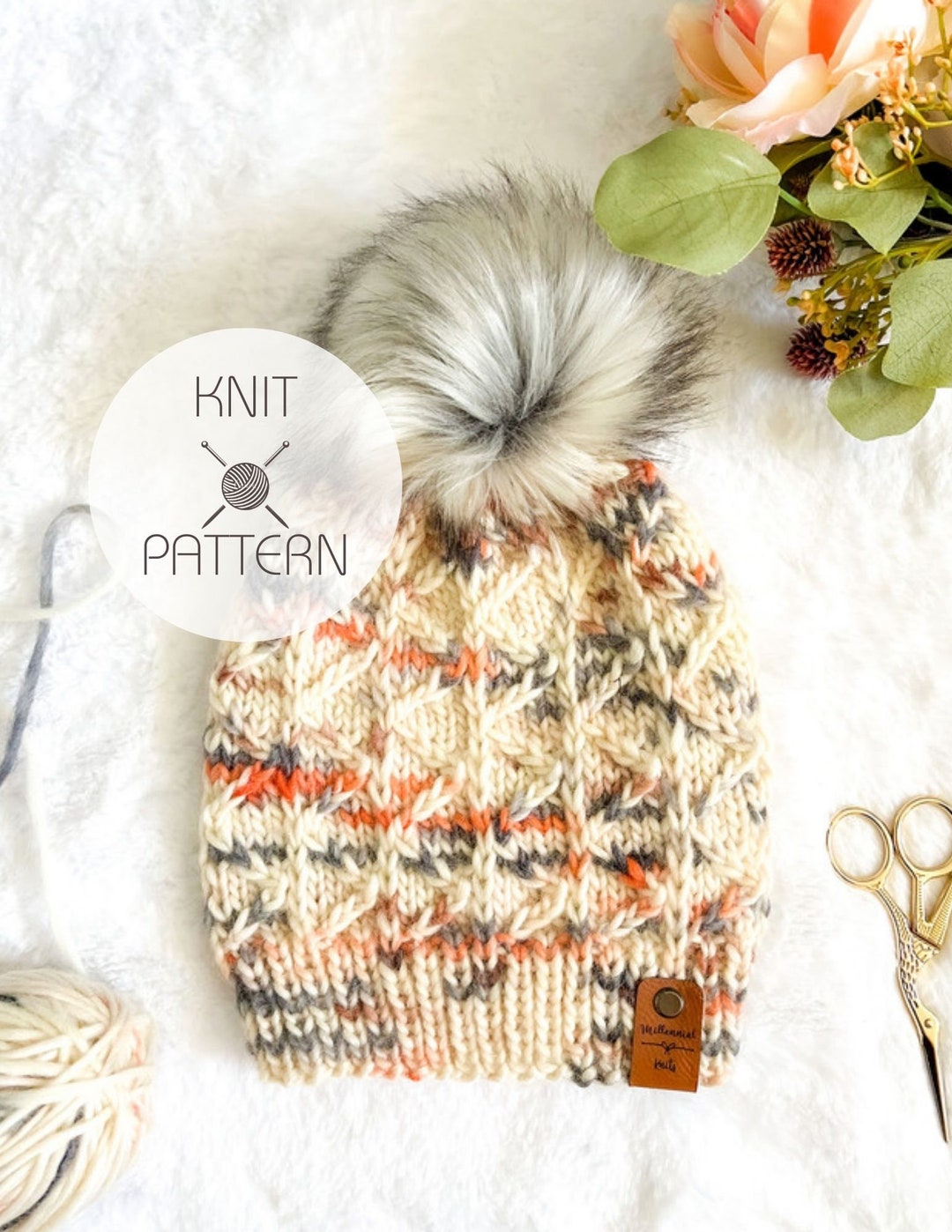 Seafarer Beanie Knit Pattern Digital Download Etsy