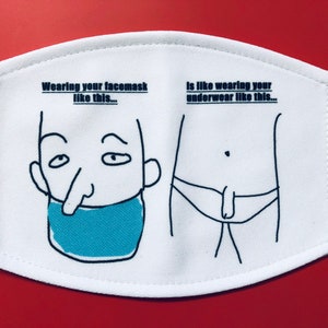 Funny Facemask Quote Mask Wearing Your Mask Like Etsy