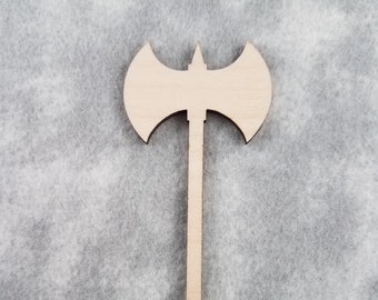 Wooden Battle Axe Etsy Wooden Battle Axe Etsy