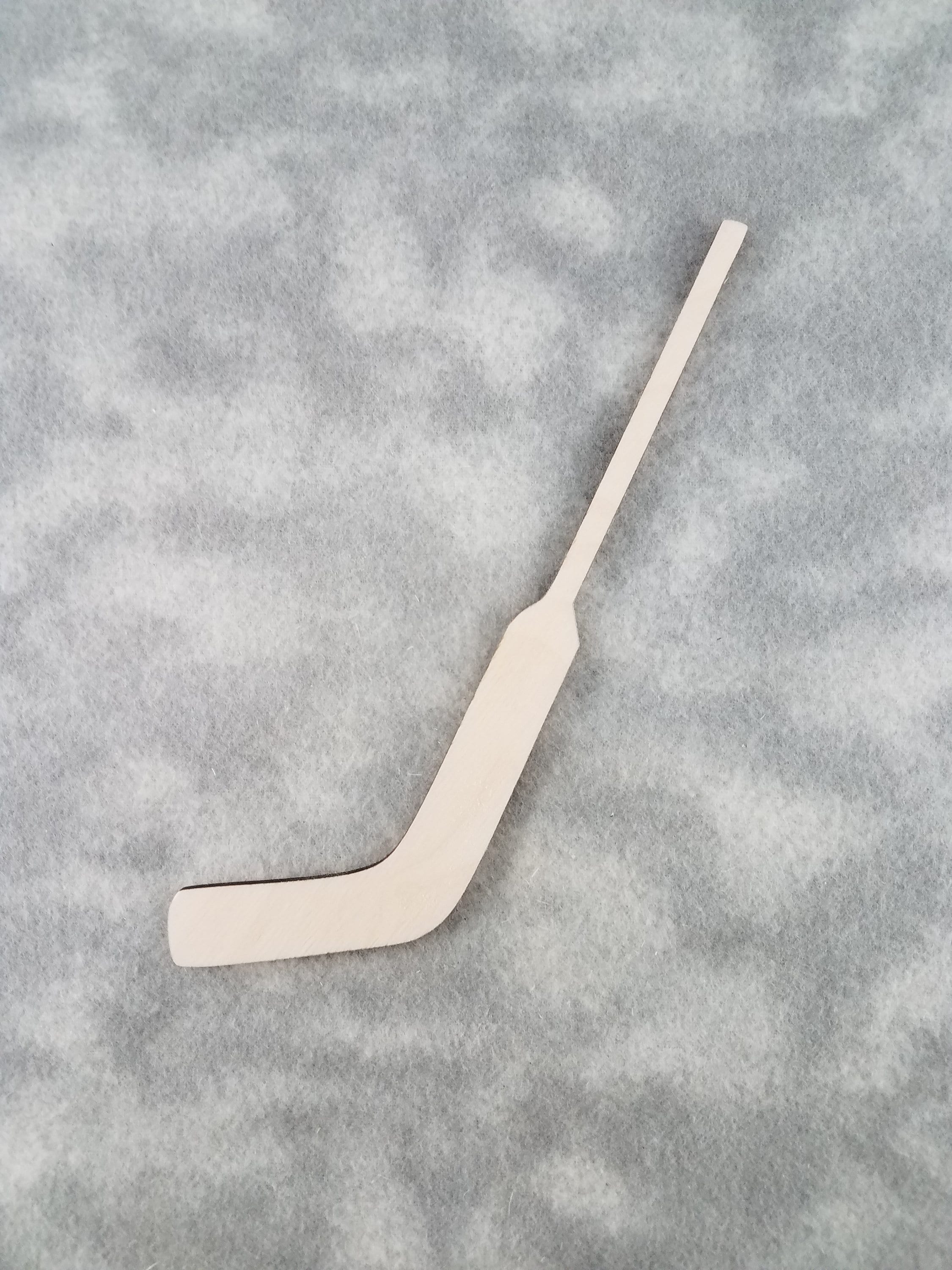 Hockey Goalie Stick Shape Wooden Cutout. Etsy