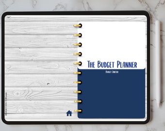 Digital Budget Planner, Finance Tracker, Finance Planner, Digital Budget, Digital Budget Planner, Portrait Budget Planner, GoodNotes Planner