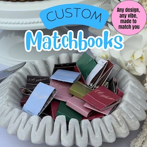 Matchboeken Gepersonaliseerde trouwbedankjes, zakelijke branding, feestartikelen, housewarmingcadeaus, verjaardag, douche, lucifers