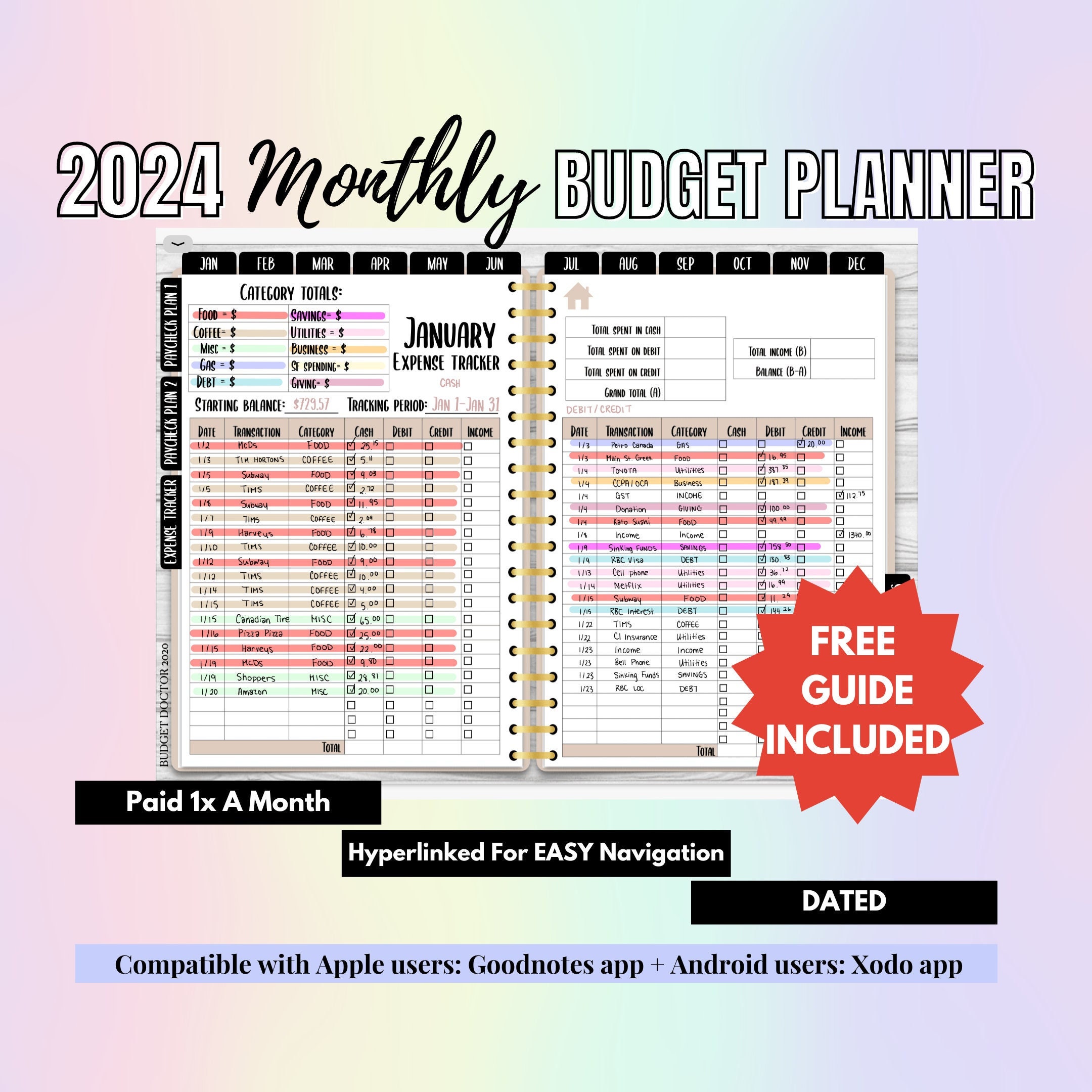 Budget Binder for 2024 (with FREE Printables!)