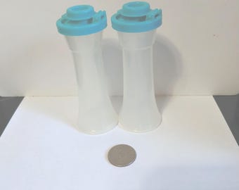 New Old Stock Par Tupperware Mini Timglas Salt- och Pepparkar