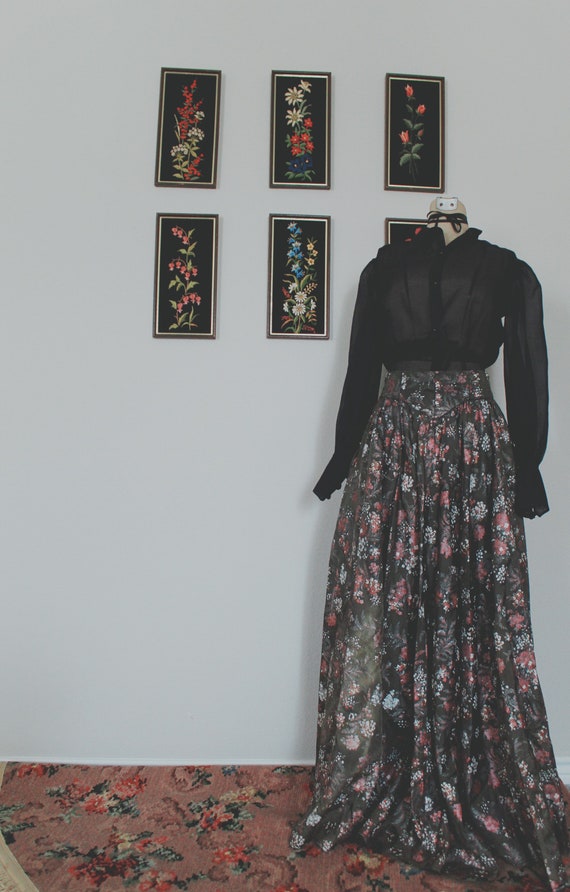 VINTAGE 1950’s Evening Skirt / Vintage 50’s / Vint