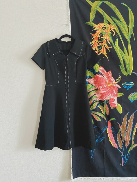 VINTAGE 1970's Toni Todd Shirt Dress / Vintage Dre