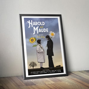 Harold y Maude - póster alternativo de la película - Hal Ashby