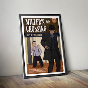 Miller&#39;s Crossing alternative movie poster - Coen Brothers - Gabriel Byrne, John Turturro - The Life of the Mind podcast