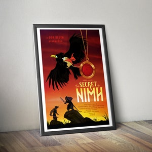 The Secret of NIMH - alternative movie poster-  Don Bluth