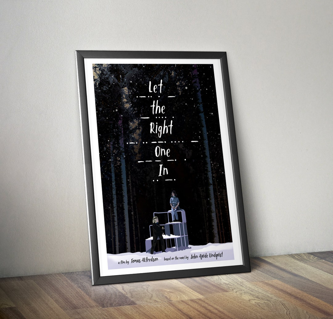 Let the Right One in - Alternative Movie Poster - Vampire - Etsy