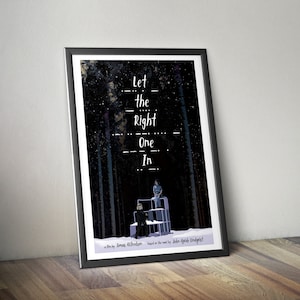 Let the Right One In -  alternative movie poster - vampire
