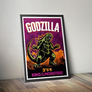 Godzilla alternative movie poster - King of the Monsters
