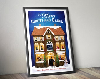 Alternatieve filmposter The Muppet Christmas Carol