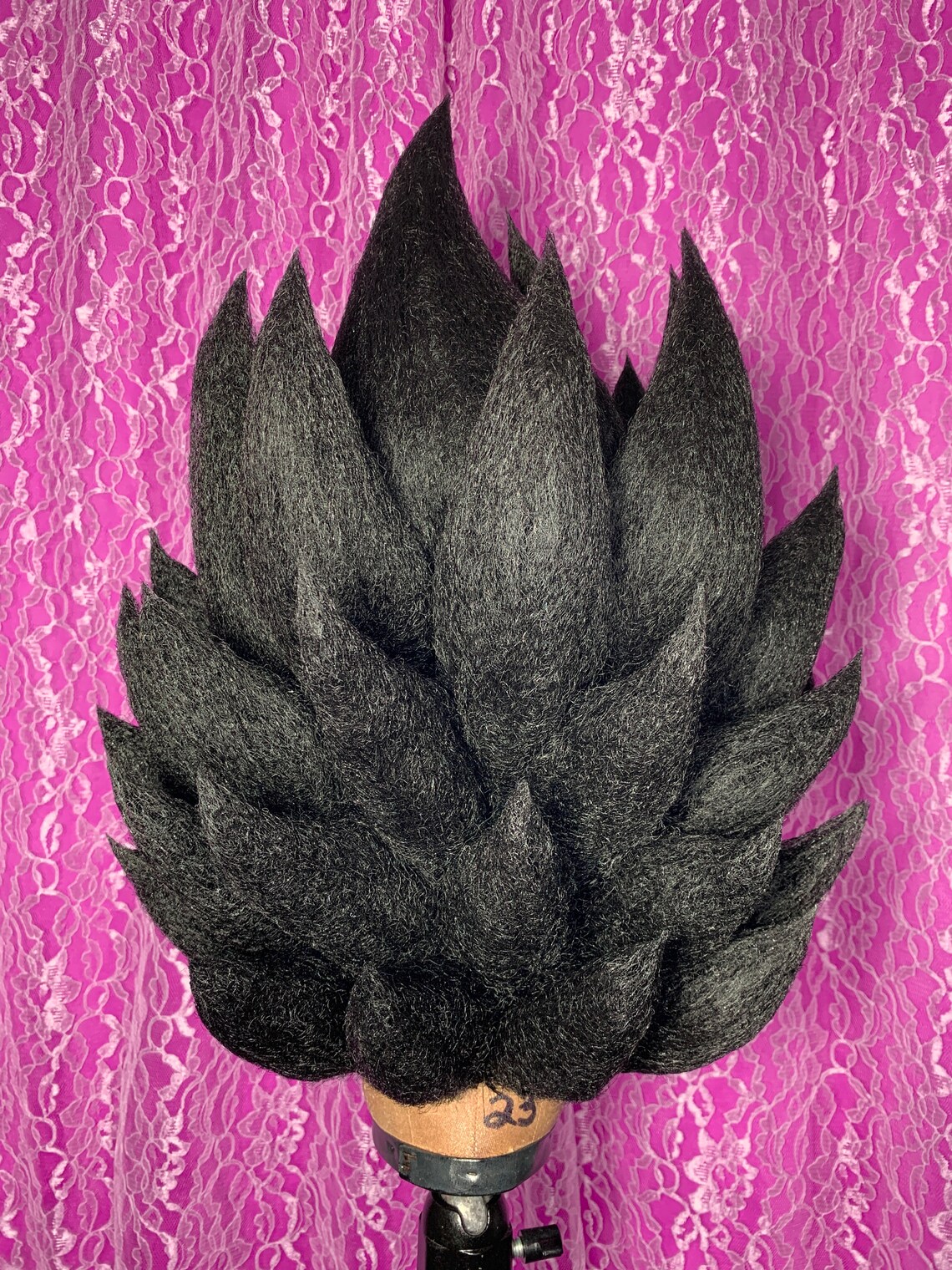 Vegeta Anime Wig Lace front Etsy