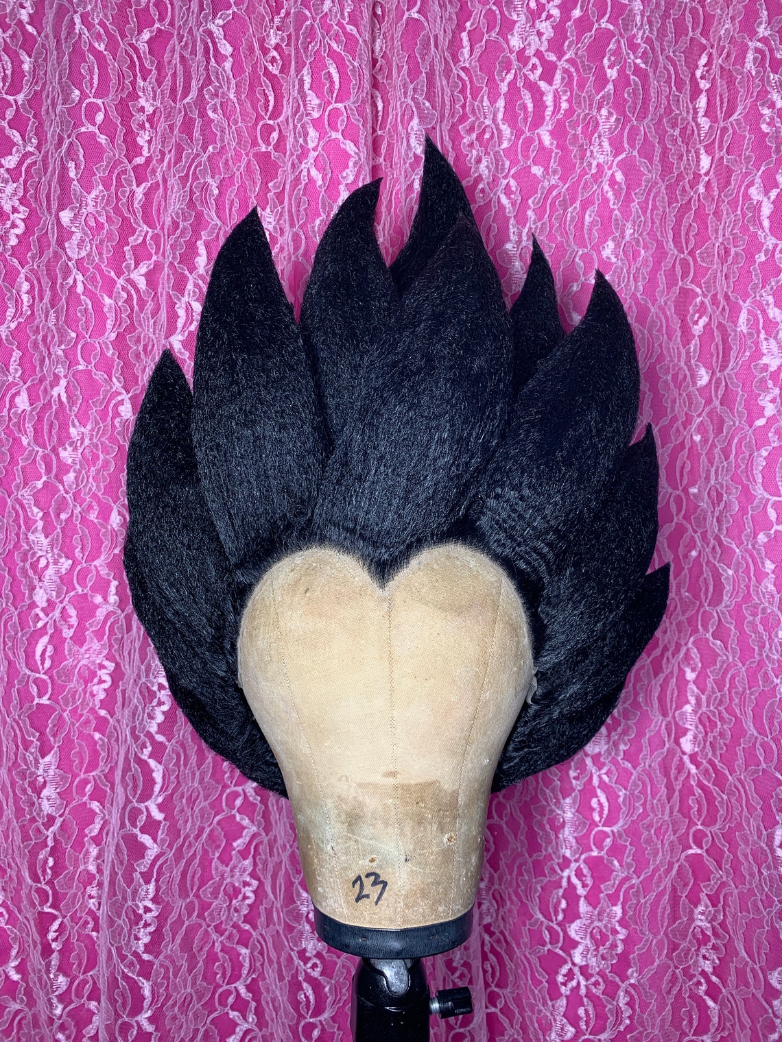 Vegeta Anime Wig Lace front Etsy