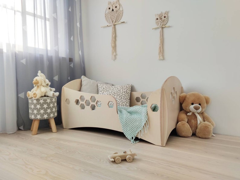 Plywood kids bed toddler bed nursery design kids room kids Etsy