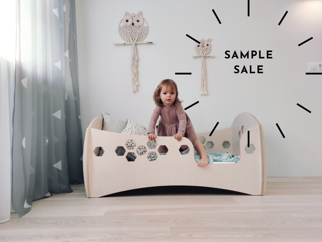 Plywood Toddler Bed Nursery Design Kids Room Kids Etsy