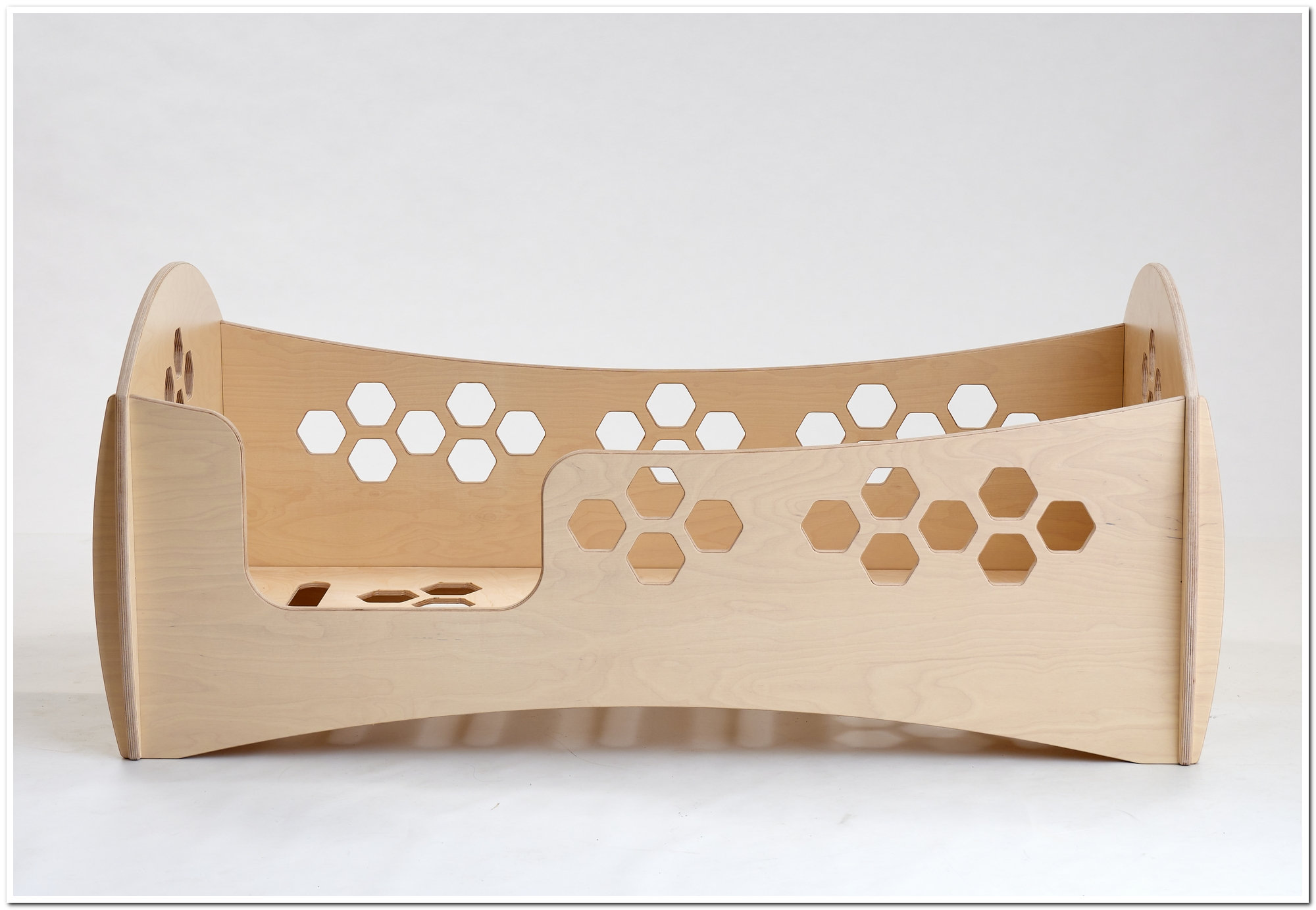 Plywood Toddler Bed, Nursery Design, Kids Room, Kids Furniture