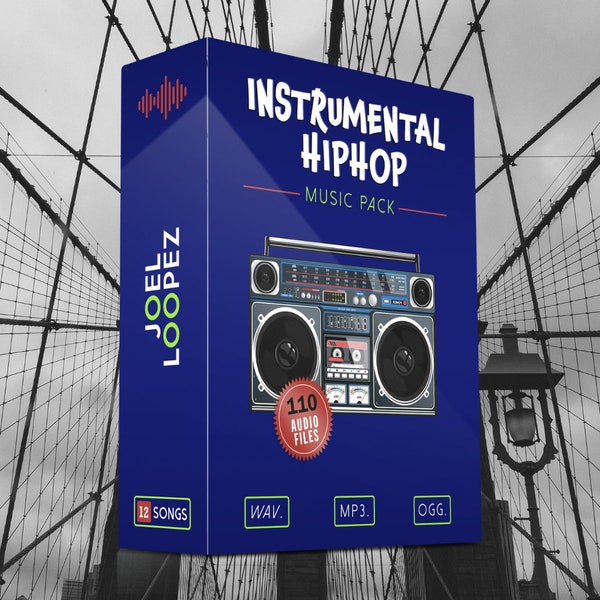 Instrumental HipHop Music Pack, for Streaming, Games or Video