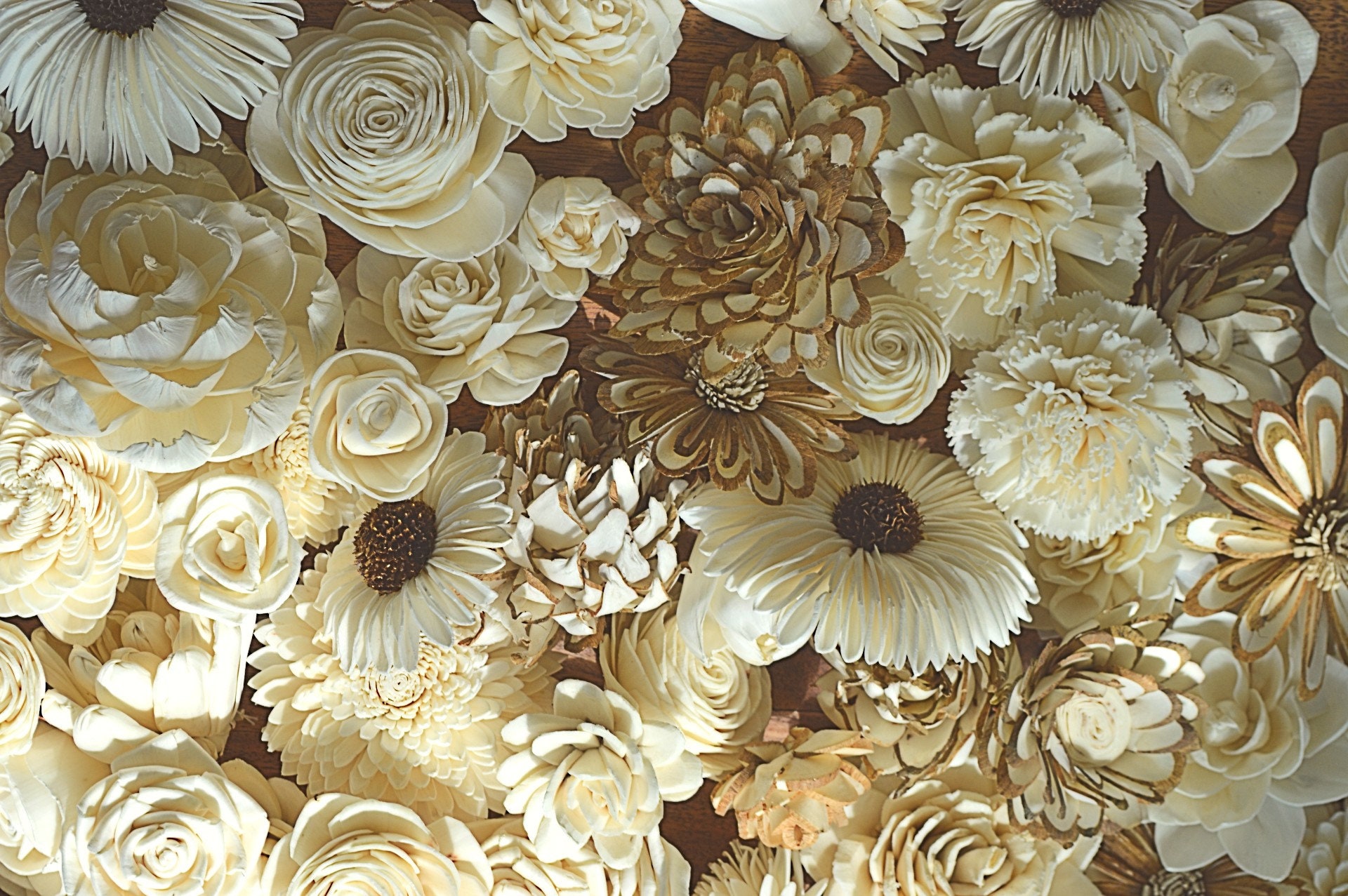 25 Flowers - Sola Wood Flowers - 