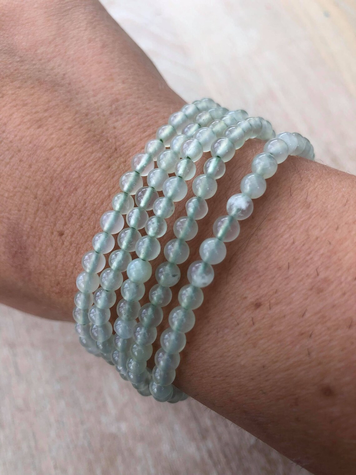 Jade Crystal Bracelet Positive Energy and Protection Etsy UK