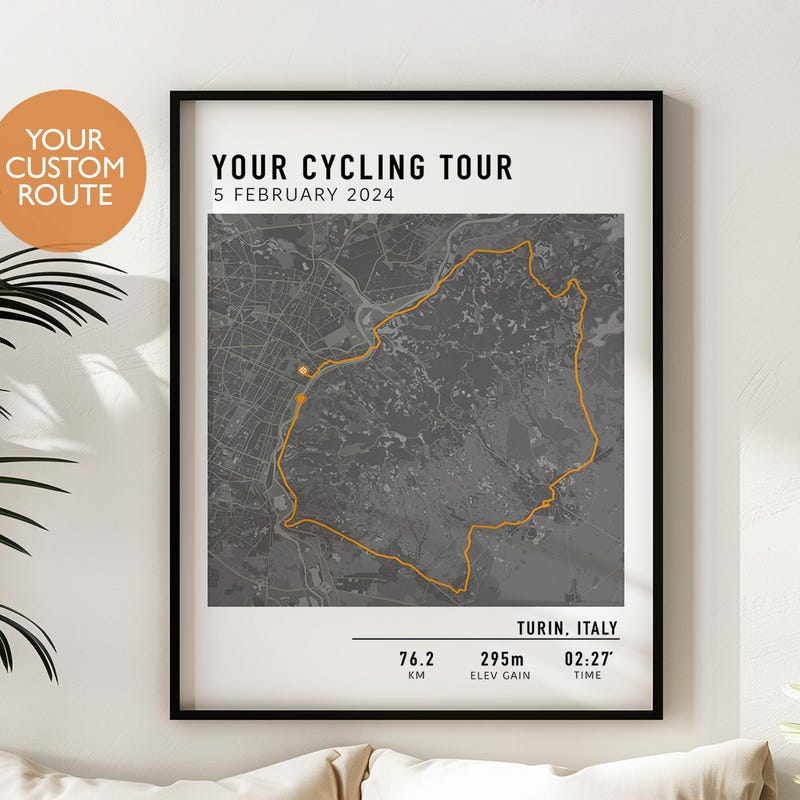 Bicycle and Map Art - Etsy