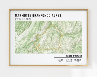 Custom Any Ride Route Map, Cycling Poster, Strava Route, Gift for Cyclist, Cycling Map GPX, Tracked Bike Ride, Personalized Cycling Poster