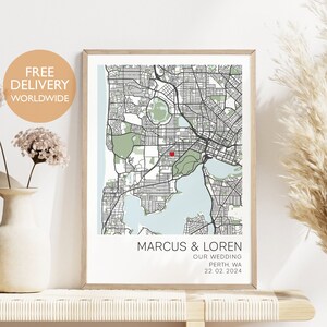 Hochzeit Geschenk, Landkarte Hochzeit, Landkarte Hochzeit, Geschenk Hochzeit, Kreis Karte Druck, Kreis Karte, Wand-Dekor, Landkarte Geschenk